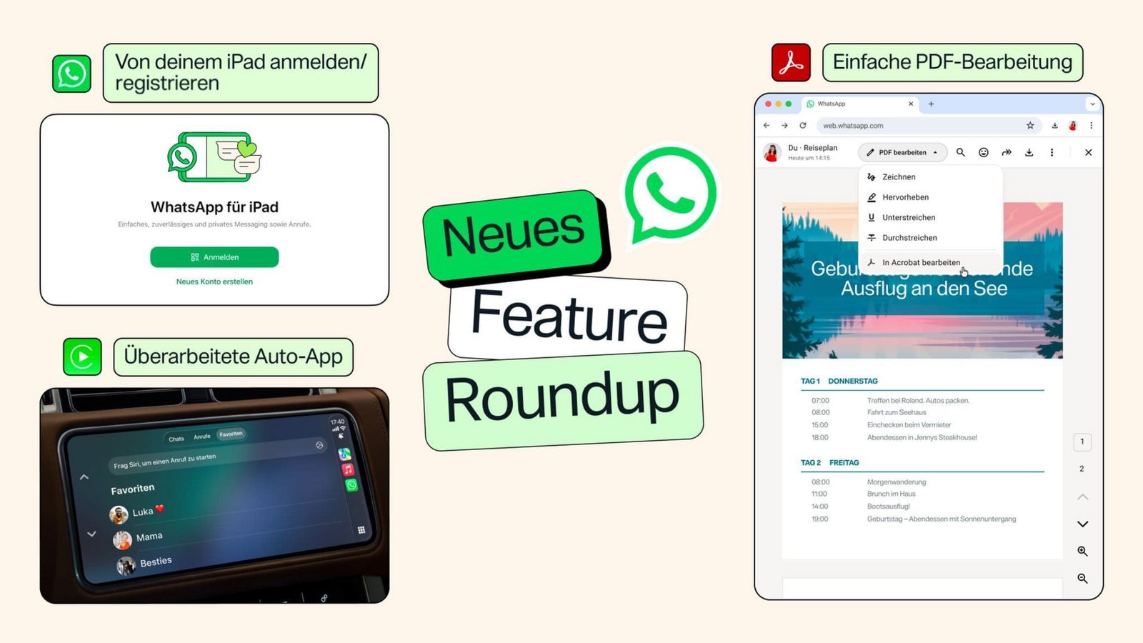 Updates verfügbar: Meta hat mit dem Rollout neuer Funktionen begonnen.Meta/dpa-tmn Updates verfügbar: Meta hat mit dem Rollout neuer Funktionen begonnen.Meta/dpa-tmn
