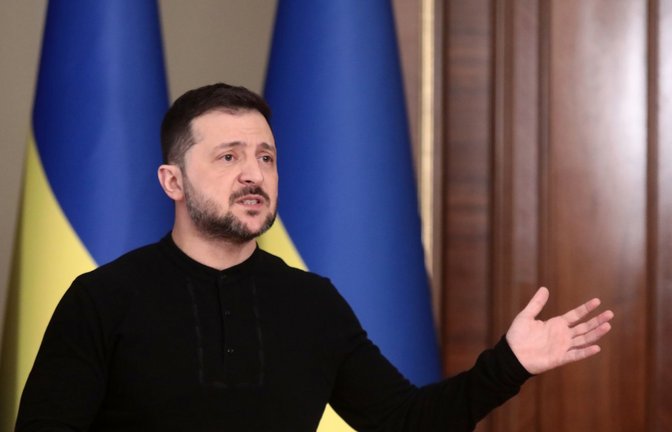 Der ukrainische Präsident ist für ein Treffen mit Kremlchef Putin bereit. (Archivbild)<span class='image-autor'>Foto: dpa/Volodymyr Tarasov</span>