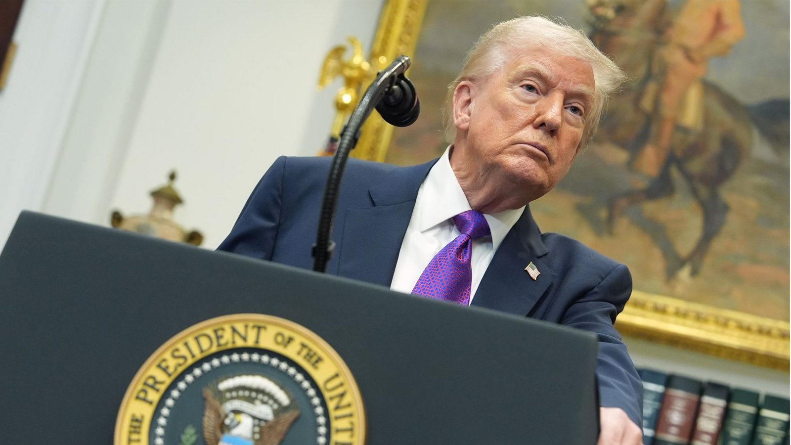 Pressekonferenz im Weißen Haus: US-Präsident Donald Trump verkündet die neuen KlimaschutzregelnFoto: Evan Vucci/AP/dpa Pressekonferenz im Weißen Haus: US-Präsident Donald Trump verkündet die neuen KlimaschutzregelnFoto: Evan Vucci/AP/dpa
