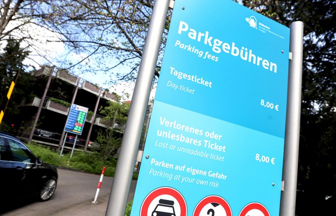 Die neuen erhöhten Parkgebühren am Wilhelma-Parkhaus führen zu viel Kritik und ­Beschwerden.<span class='image-autor'>Foto: Lichtgut/Zophia Ewska</span>