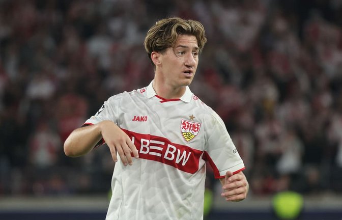 Angelo Stiller gibt beim VfB Stuttgart den Takt vor, in der Nationalmannschaft ist der Mittelfeldspieler aber erst einmal nicht dabei.<span class='image-autor'>Baumann</span>