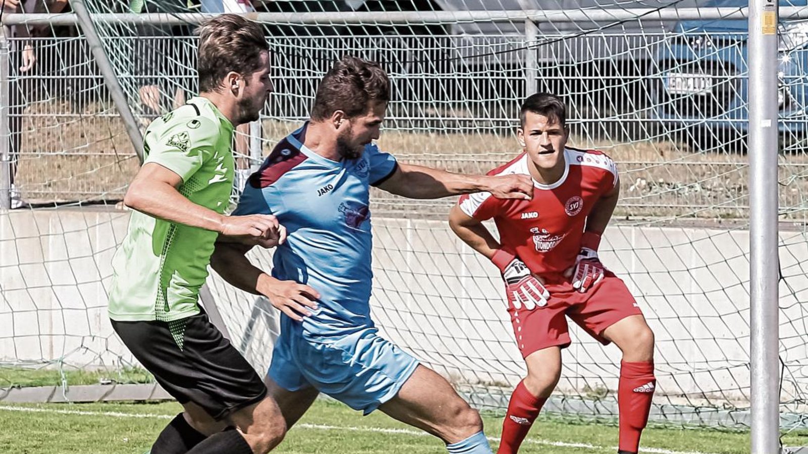 Kevin Kleinert (Mitte) hat das Offensivspiel des SV Illingen belebt und selbst schon vier Mal getroffen. Foto: Simecek Kevin Kleinert (Mitte) hat das Offensivspiel des SV Illingen belebt und selbst schon vier Mal getroffen. Foto: Simecek