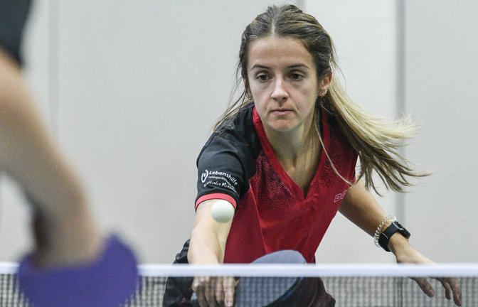 Ana Ladan hat für den TSV Großglattbach ein Einzel und beide Doppel gewonnen, was zum Sieg in Oberriexingen führte. <span class='image-autor'>Foto: Archiv/Leitner</span>