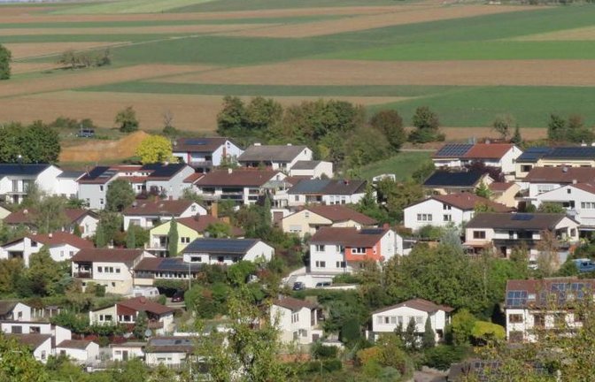 Im Auricher Wohngebiet „Steinle“ sollen mithilfe des „Bau-Turbos“ weitere Flächen für Wohnbebauung erschlossen werden. Foto: Arning