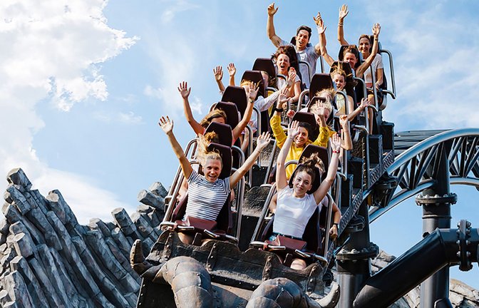 Die Achterbahn „Tauron“ Im Phantasialand Brühl bei Köln.<span class='image-autor'>Foto: Phantasialand</span>