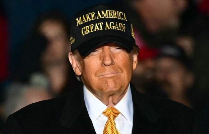 Höhere Zölle für Mexiko, Kanada und China hat Donald Trump für kommendes Jahr angekündigt.<span class='image-autor'>Foto: AFP/JIM WATSON</span>