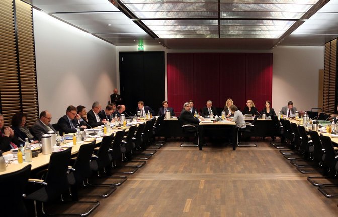 So sieht es aus, wenn der Vermittlungsausschuss in Berlin tagt. Das Bild stammt aus dem Jahr 2012.<span class='image-autor'>Foto: dpa/Wolfgang Kumm</span>