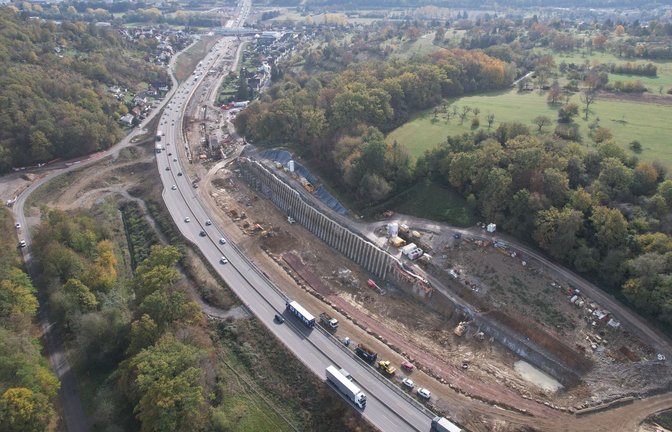 Wegen Bauarbeiten wird die A8 bei Pforzheim wird für drei Tage voll gesperrt.<span class='image-autor'>Foto: Autobahn GmbH Niederlassung Südwest</span>