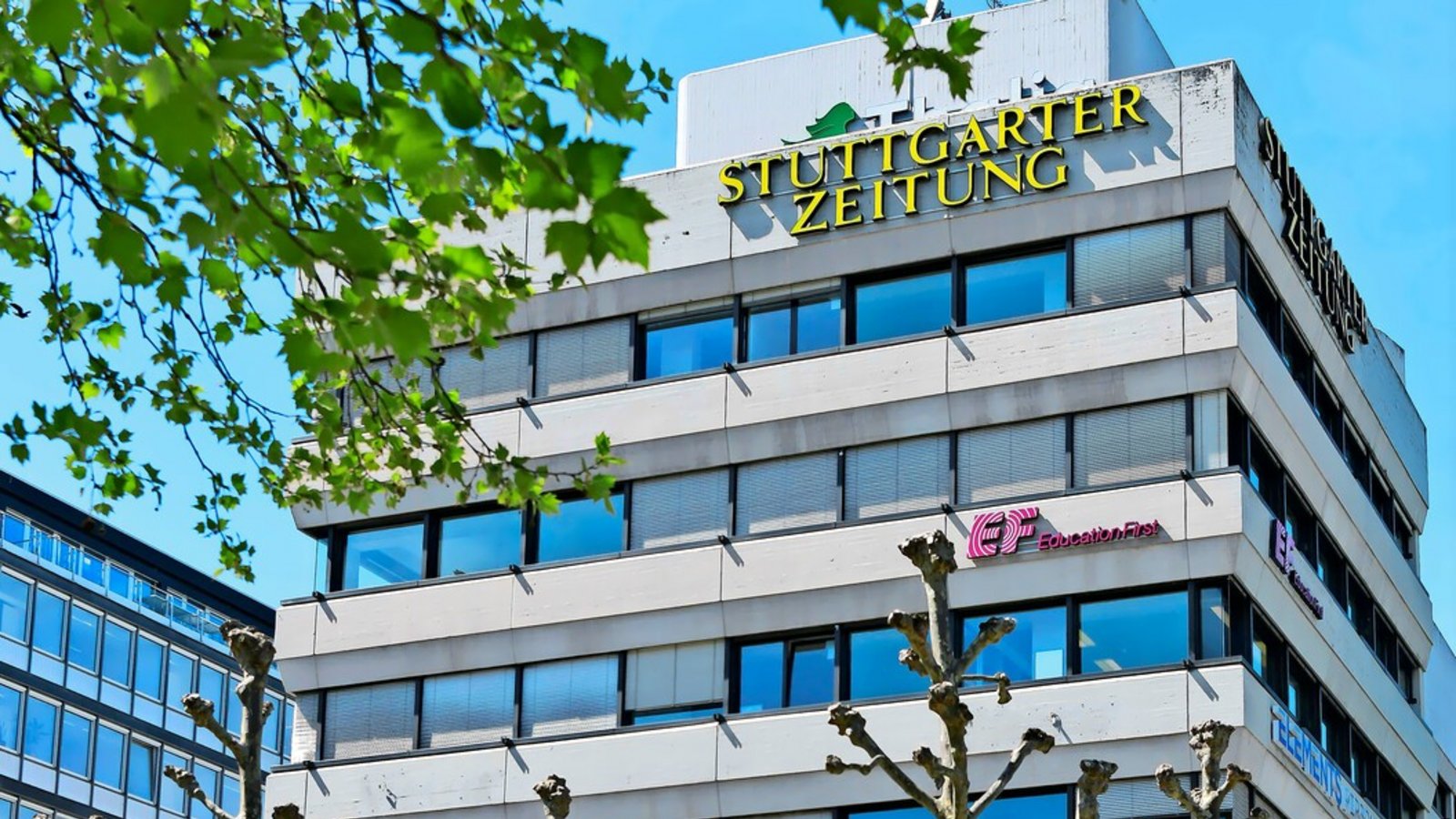 Droht abgerissen zu werden – das brutalistische Wittwer-Haus der Architekten Hans Kammerer + Walter Belz am Stuttgarter Schlossplatz.Foto: Lichtgut/Max Kovalenko