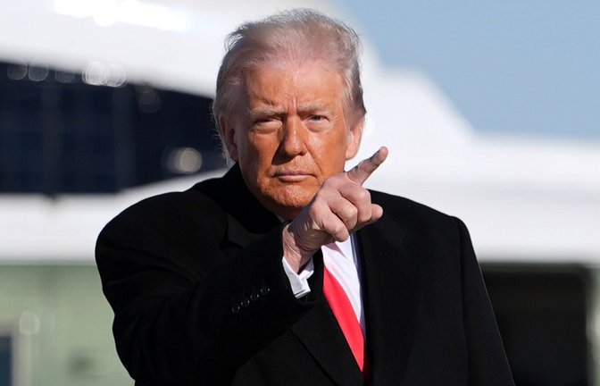 Der Bundesstaat Minnesota hat Klage gegen die Regierung von Präsident Donald Trump eingereicht (Archivfoto).<span class='image-autor'>Foto: Evan Vucci/AP/dpa/Evan Vucci</span>