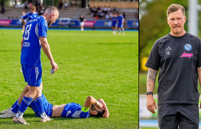 Diese Bilder der Enttäuschung hätten nicht sein müssen: Eigentlich hatte VfL Sindelfingen gegen 1. FC Eislingen alles im Griff.<span class='image-autor'>Eibner/Daniele La Rocca</span>