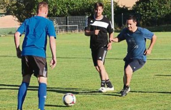 Spielerisch wieder zum Ball finden, lautet die Devise beim SV Iptingen. Foto: Küppers
