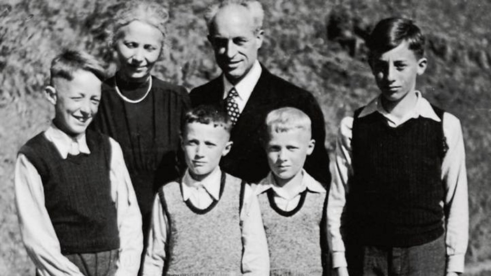 Die Familie von Pfarrer Däschler in Häfnerhaslach. Foto: p Die Familie von Pfarrer Däschler in Häfnerhaslach. Foto: p