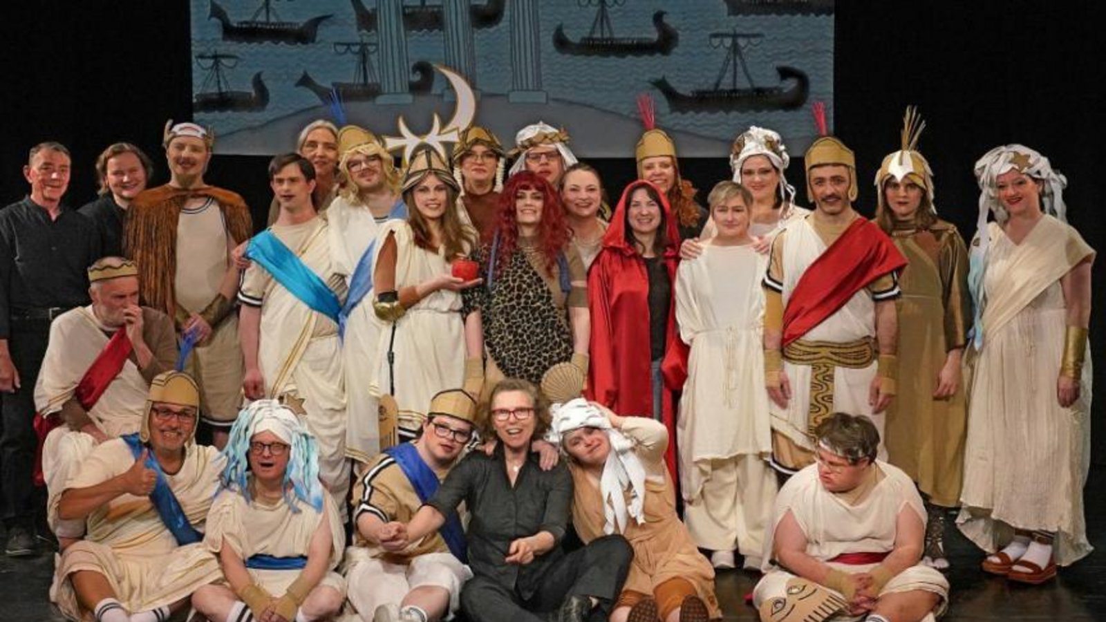 Theater Inklusiv Ludwigsburg nominiert für Amarena Preis  Bund Deutscher Amateurtheater Inklusion Menschen mit und ohne Behinderung Foto:p