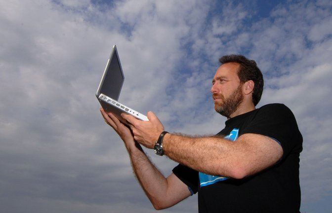 Herr des Wissens: Jimmi Wales, Schöpfer der Internet-Enzyklopädie Wikipedia<span class='image-autor'>Foto: dpa/dpaweb</span>