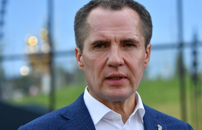 Belgorods Gouverneur Wjatscheslaw Gladkow.<span class='image-autor'>Foto: AFP/OLGA MALTSEVA</span>