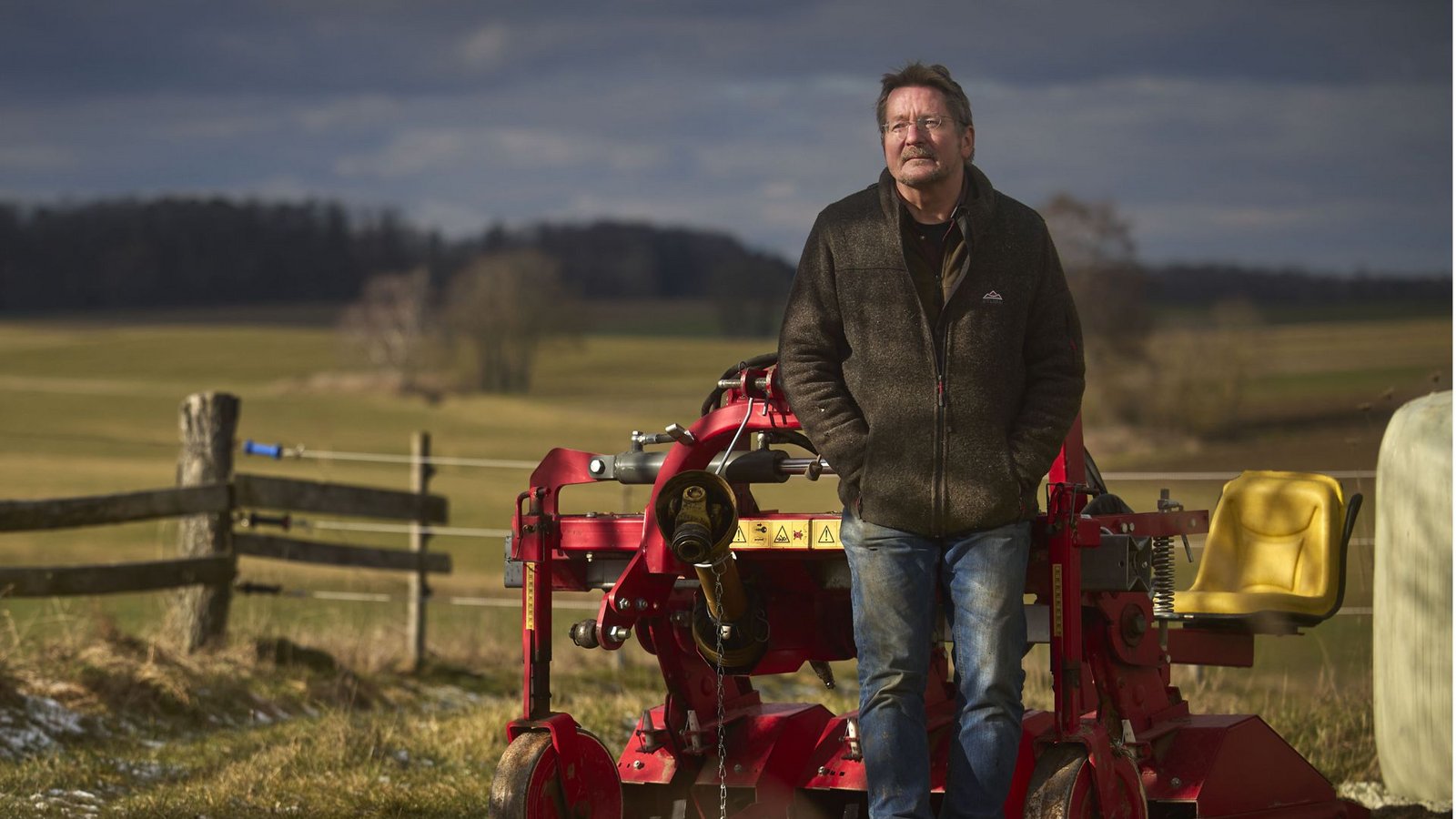 Rainer Hofmann hat seinen Platz in der Landwirtschaft gefundenFoto: Gottfried Stoppel Rainer Hofmann hat seinen Platz in der Landwirtschaft gefundenFoto: Gottfried Stoppel
