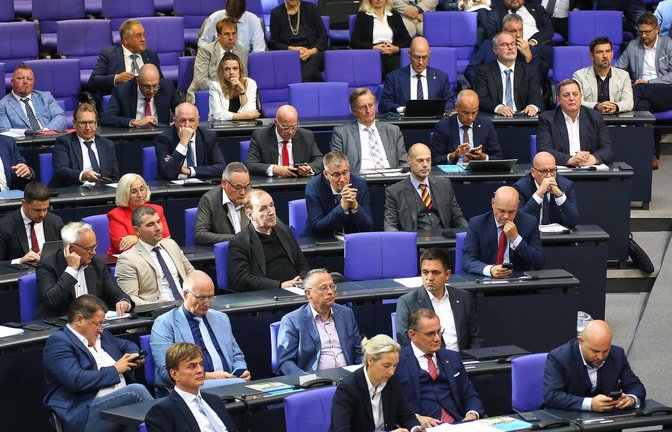 Als „Koordinator Sicherheit“ war Philipp R. bis vor Kurzem für die AfD-Bundestagsfraktion tätig (Symbolbild).<span class='image-autor'>Foto: IMAGO/dts Nachrichtenagentur</span>
