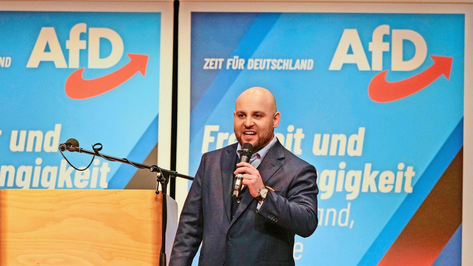Markus Frohnmaier will Ministerpräsident werden.Foto: Simon Granville Markus Frohnmaier will Ministerpräsident werden.Foto: Simon Granville