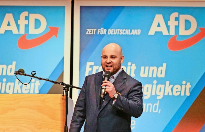 Markus Frohnmaier will Ministerpräsident werden.<span class='image-autor'>Foto: Simon Granville</span>