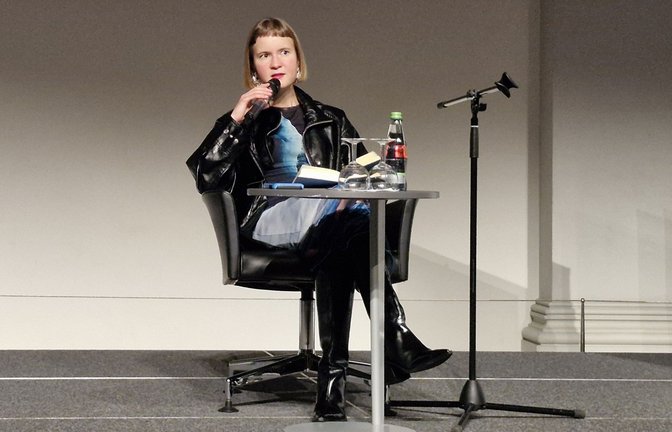 Caroline Wahl moderiert sich selbst – und wie.<span class='image-autor'>Foto: Stefan Kister</span>