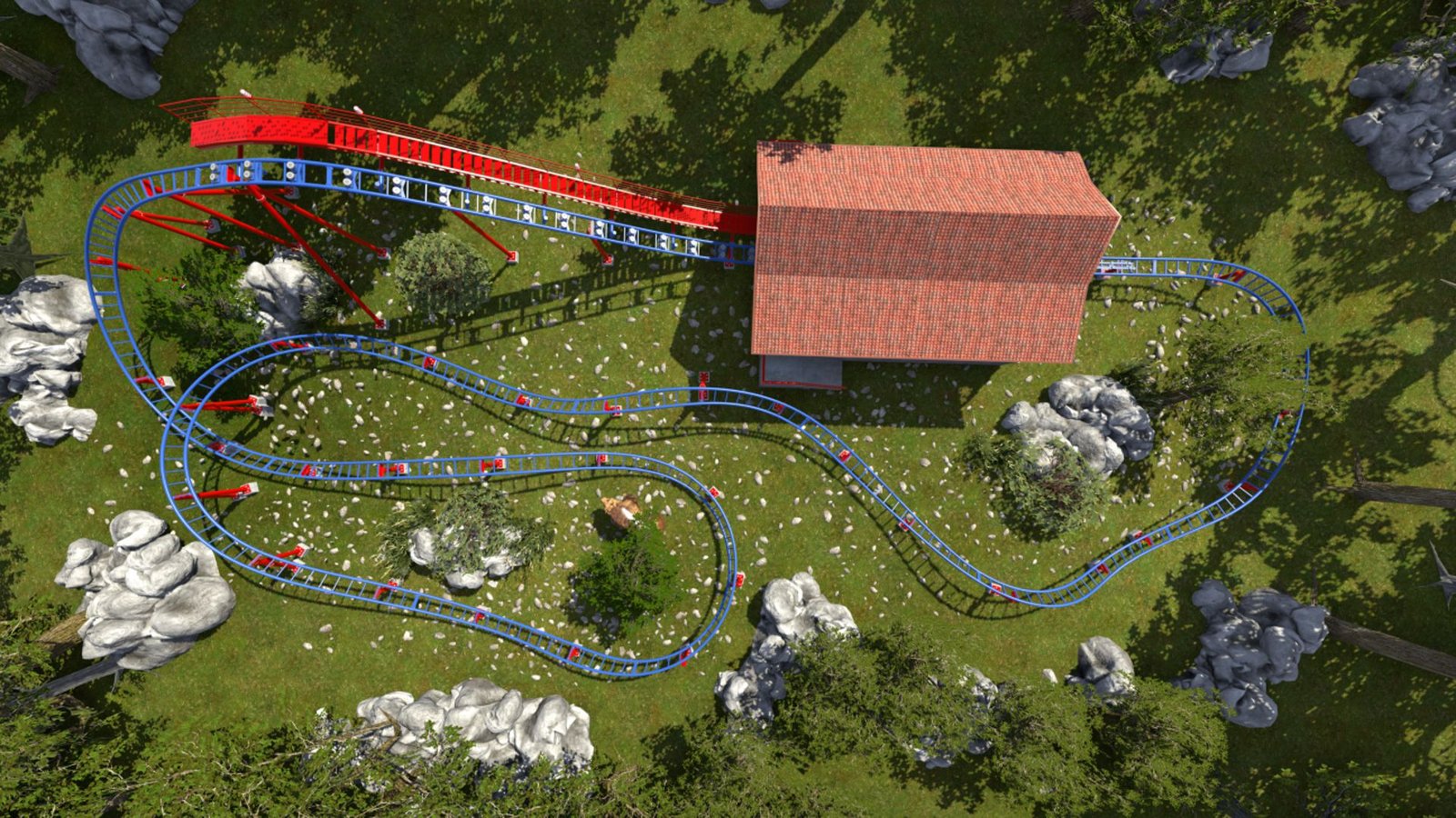 Die Strecke für den „Wichtelexpress“ in der Animation.Foto: Freizeitpark Traumland/pr Die Strecke für den „Wichtelexpress“ in der Animation.Foto: Freizeitpark Traumland/pr