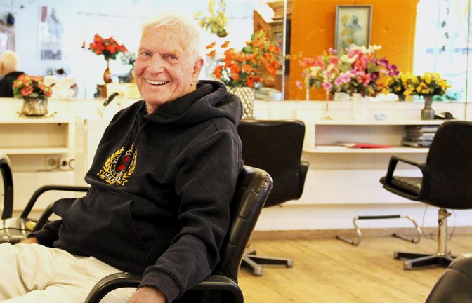 Bis vor wenigen Jahren war der Friseurladen von Dieter Böttcher ein Treffpunkt.<span class='image-autor'>Foto: Uli Fricker</span>