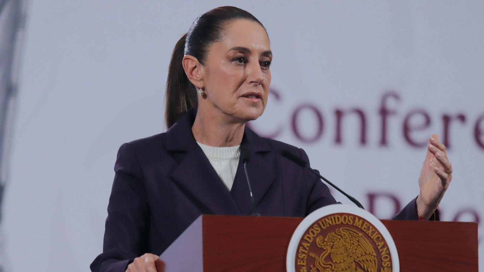 Mexikos Präsidentin Claudia Sheinbaum hat einen Einsatz von US-Truppen in ihrem Land ausgeschlossen (Archivfoto).Foto: IMAGO/aal.photo/IMAGO/Carlos Santiago Mexikos Präsidentin Claudia Sheinbaum hat einen Einsatz von US-Truppen in ihrem Land ausgeschlossen (Archivfoto).Foto: IMAGO/aal.photo/IMAGO/Carlos Santiago