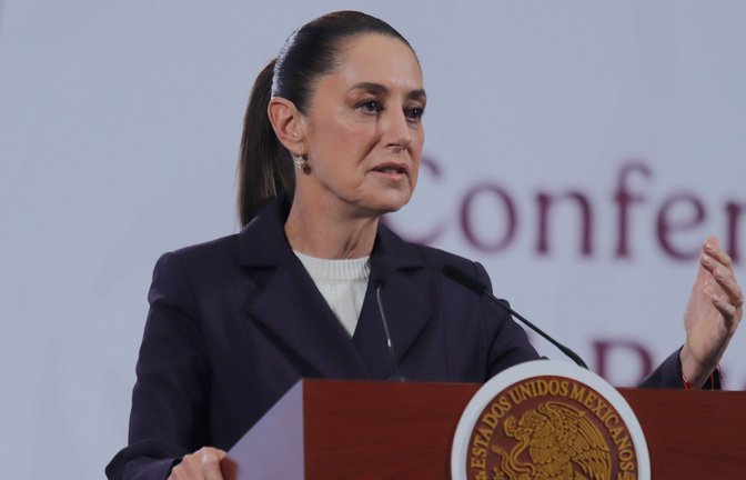 Mexikos Präsidentin Claudia Sheinbaum hat einen Einsatz von US-Truppen  in ihrem Land ausgeschlossen (Archivfoto).<span class='image-autor'>Foto: IMAGO/aal.photo/IMAGO/Carlos Santiago</span>