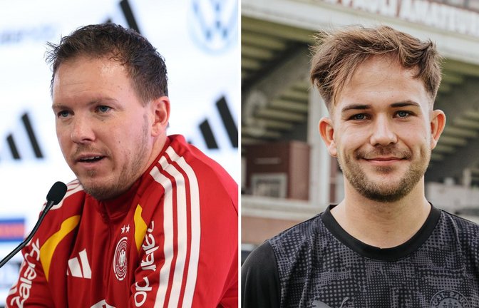 Der Bundestrainer begrüßt das Coming-out von Christian Dobrick (Archivbild).<span class='image-autor'>Foto: Christian Charisius/dpa/ /FC St. Pauli (Collage)</span>