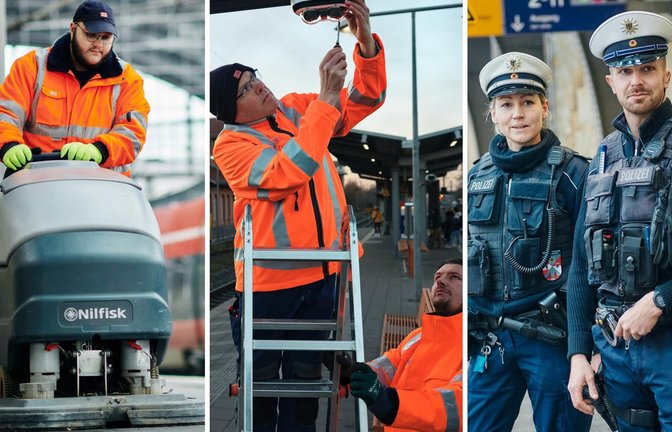 Die Deutsche Bahn will Bahnhöfe zu sicheren und sauberen Orten machen.<span class='image-autor'>Foto: Deutsche Bahn AG</span>