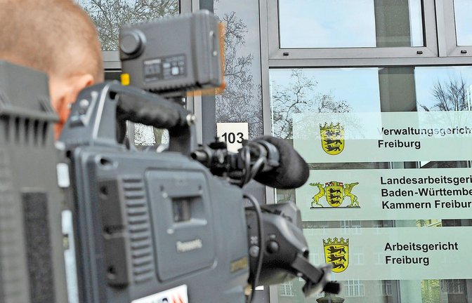 Bald wieder im Fokus der Medien? Das Arbeitsgericht Freiburg<span class='image-autor'>Foto: dpa</span>