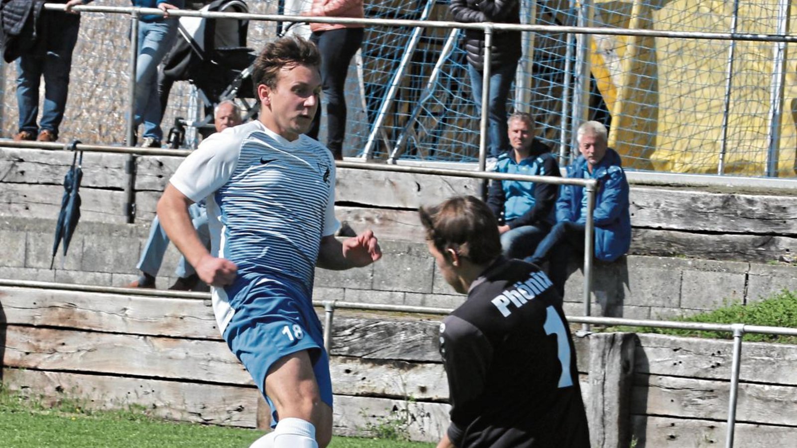 Yannick Rohatsch (links) hat zuletzt für viel Wirbel auf dem linken Flügel der Häfnerhaslacher gesorgt. Foto: Nachreiner Yannick Rohatsch (links) hat zuletzt für viel Wirbel auf dem linken Flügel der Häfnerhaslacher gesorgt. Foto: Nachreiner