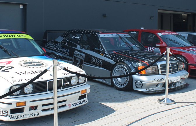 Die Lieblingsfahrzeuge von Maximilian Rieger sind die ehemaligen DTM-Tourenwagen.  <span class='image-autor'>Fotos: Pfisterer</span>