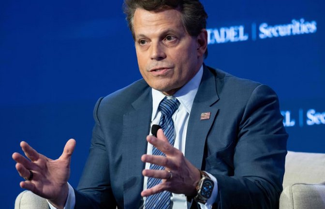 Der frühere Kommunikationsdirektor Anthony Scaramucci machte 2017 im Weißen Haus von sich reden.<span class='image-autor'>SAUL LOEB/AFP</span>