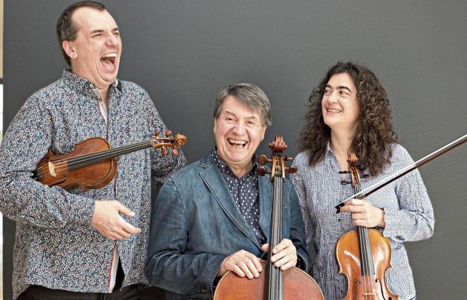 Das Trio spielt bei der Matinee am Sonntag Werke von Mahler, Schumann und Dvorak.  Foto: p