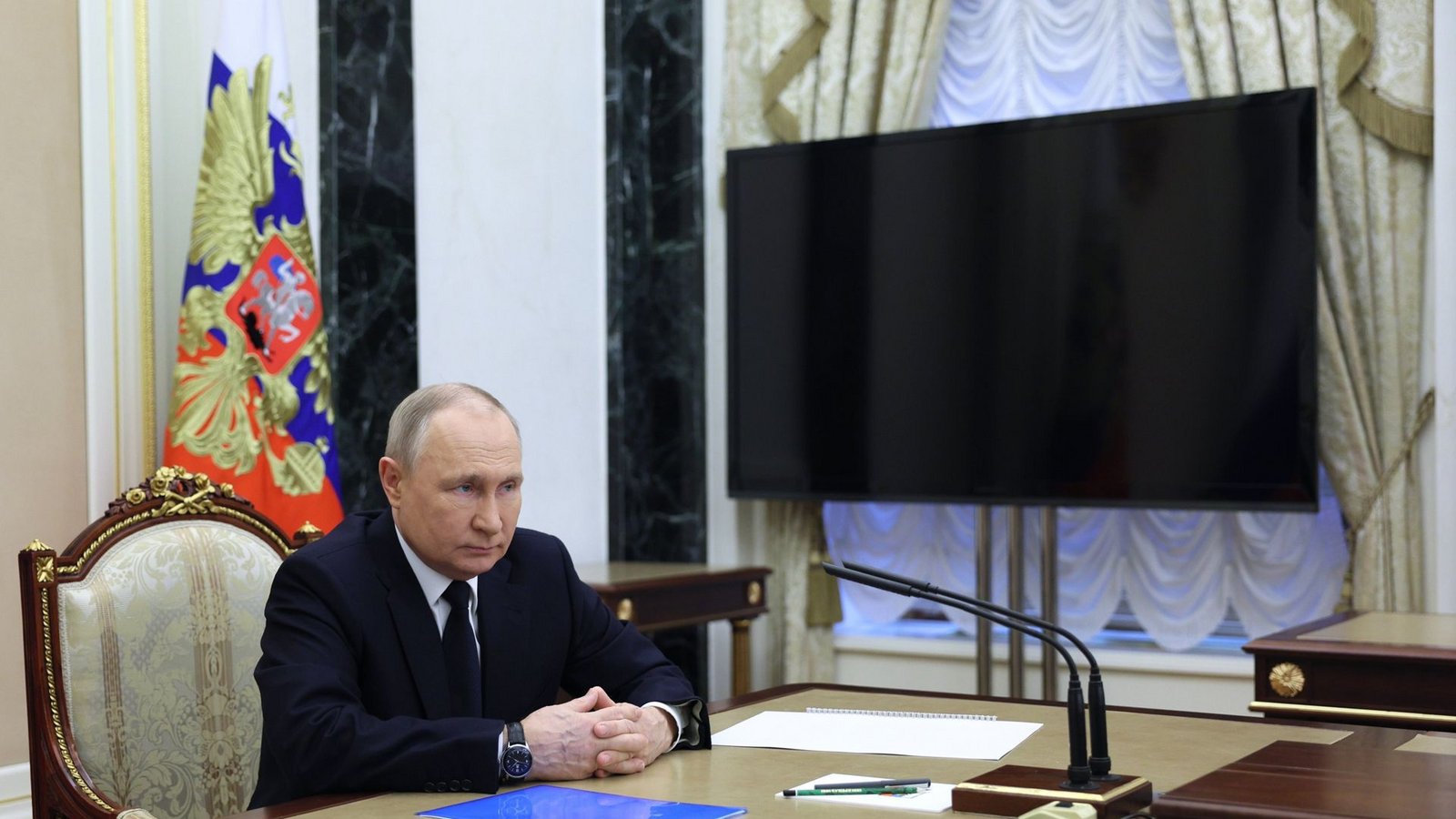 Putin  hat die Stationierung von Atomwaffen in Belarus angekündigt.Foto: dpa/Gavriil Grigorov
