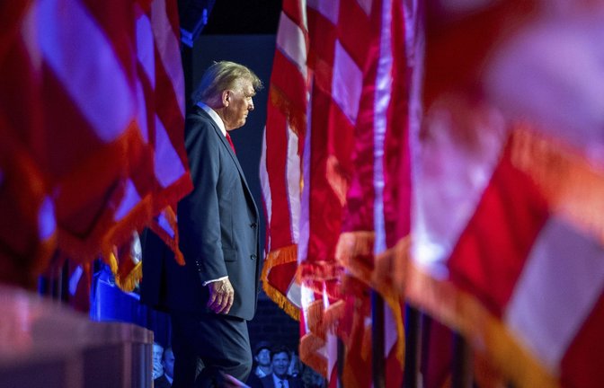 Donald Trump wird zum zweiten Mal Präsident der USA – hat er am Ende auch die meisten Stimmen?<span class='image-autor'>Foto: dpa/Julia Demaree Nikhinson</span>