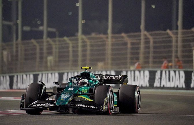 Das Rennen in Abu Dhabi wird für Sebastian Vettel vom Team Aston Martin das letzte seiner Karriere sein.<span class='image-autor'>Foto: Hasan Bratic/dpa</span>