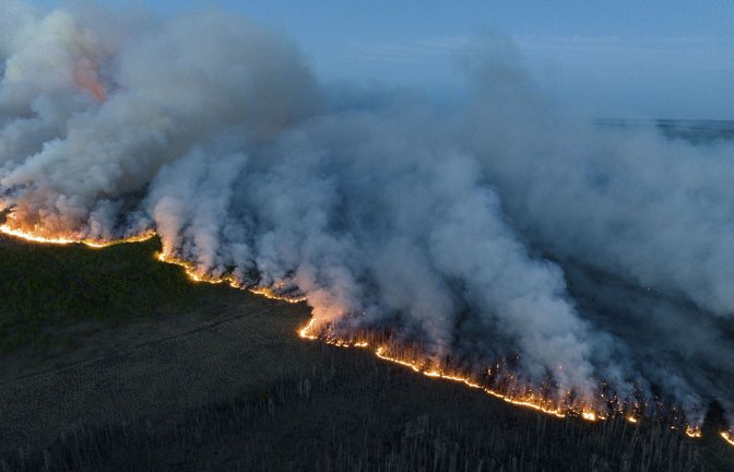 In Kanada brennen seit Wochen die Wälder. Die Auswirkungen zeigen sich nun auch in Deutschland.<span class='image-autor'>Foto: BC Wildfire ServiceX/Uncredited</span>