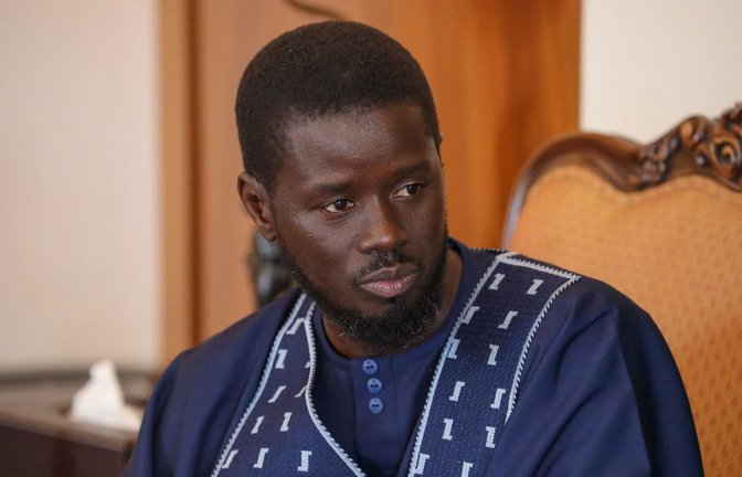 Oppositionskandidaten Bassirou Diomaye Faye gewann die Präsidentschaftswahl im ersten Durchgang.<span class='image-autor'>Foto: AFP</span>