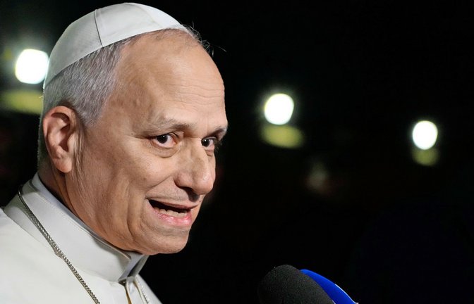 Findet der Papst deutliche Worte gegenüber den Autokraten, die er treffen wird?<span class='image-autor'>Foto: Gregorio Borgia/AP/dpa</span>