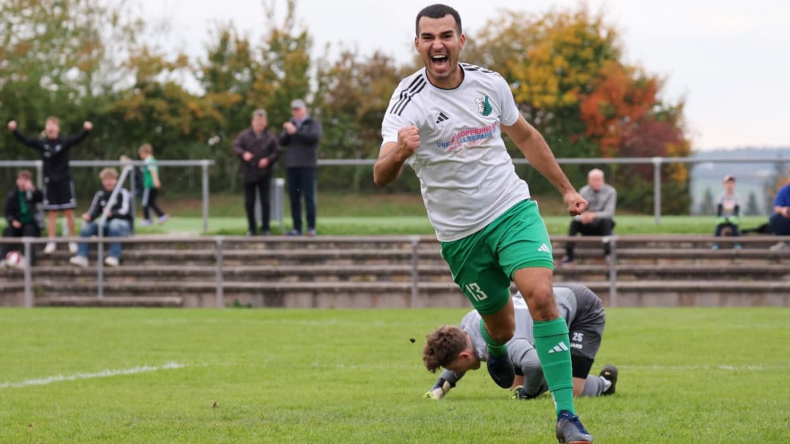 Der neue Oeffinger Torjäger Haris Gudzevic (hier noch im Trikot des TSV Heimerdingen) ist eine echte Verstärkung für das Team von Trainer Haris Krak.Pressefoto Baumann
