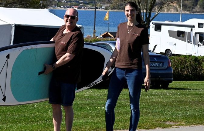 Ein Job, der ihr viel Freude bereitet: Simone Schray Thorsen leitet inzwischen einen Campingplatz in Dänemark.