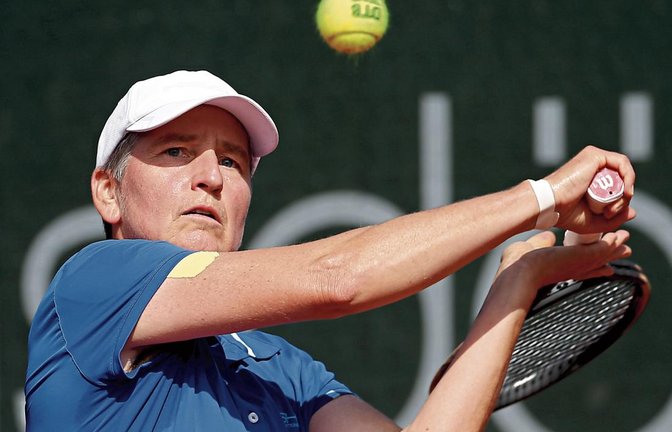 Petra Dobusch hat auch den vierten Platz bei der deutschen Mannschaftsmeisterschaft der Frauen 40 mit ihrem Team gefeiert. Foto: Baumann