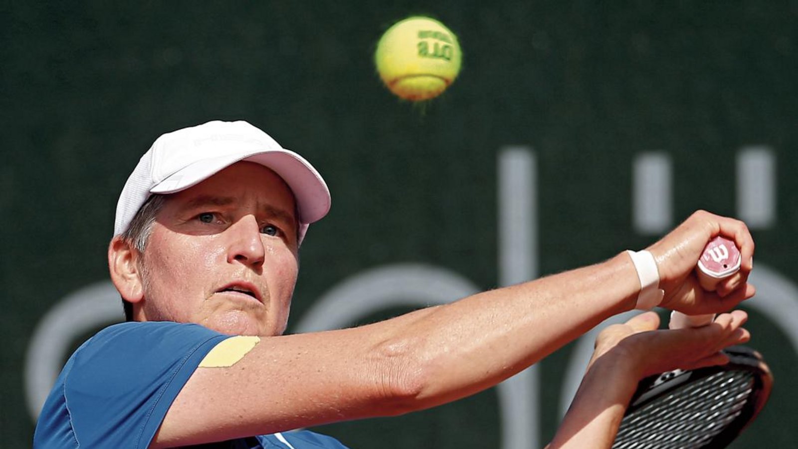 Petra Dobusch hat auch den vierten Platz bei der deutschen Mannschaftsmeisterschaft der Frauen 40 mit ihrem Team gefeiert. Foto: Baumann