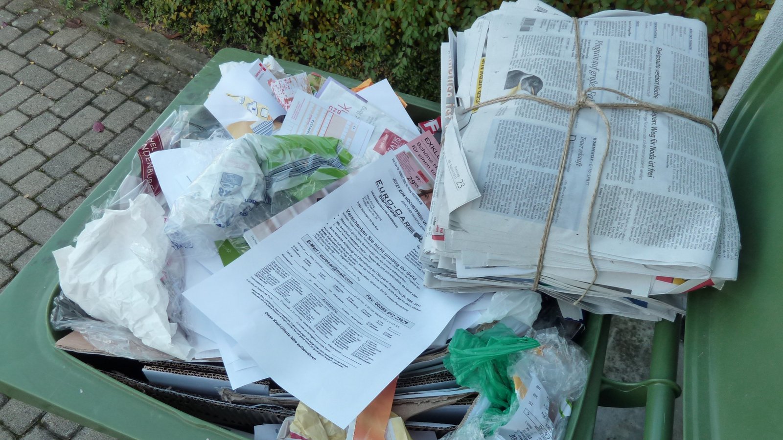 Wertstoffe stellen den größten Teil des Materials dar, das von der AVL im Landkreis Ludwigsburg eingesammelt wird.  Archivfoto: Rieger