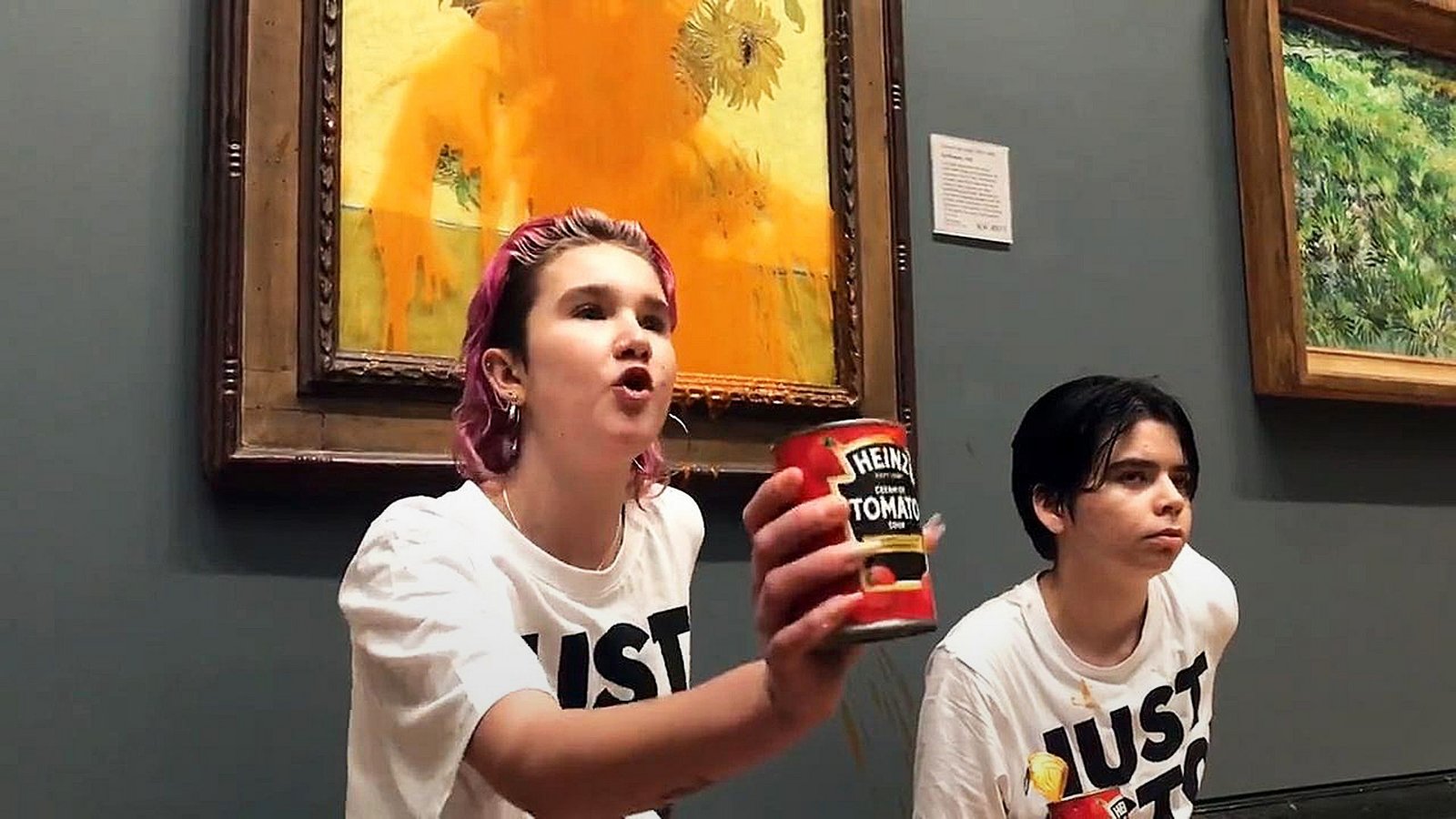 Die beiden Aktivistinnen Phoebe Plummer und Anna Holland wurden nach ihrer Protestaktion zu langen Haftstrafen verurteilt.Foto: dpa/Just Stop Oil Die beiden Aktivistinnen Phoebe Plummer und Anna Holland wurden nach ihrer Protestaktion zu langen Haftstrafen verurteilt.Foto: dpa/Just Stop Oil