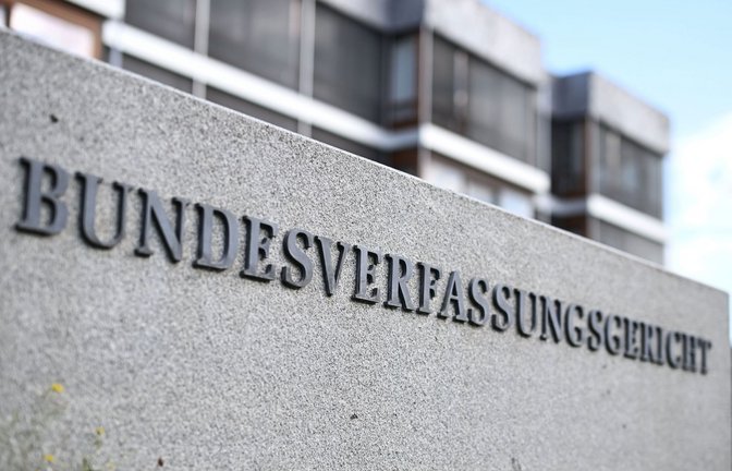 Das Bundesverfassungsgericht soll geschützt werden.<span class='image-autor'>Foto: dpa/Uli Deck</span>