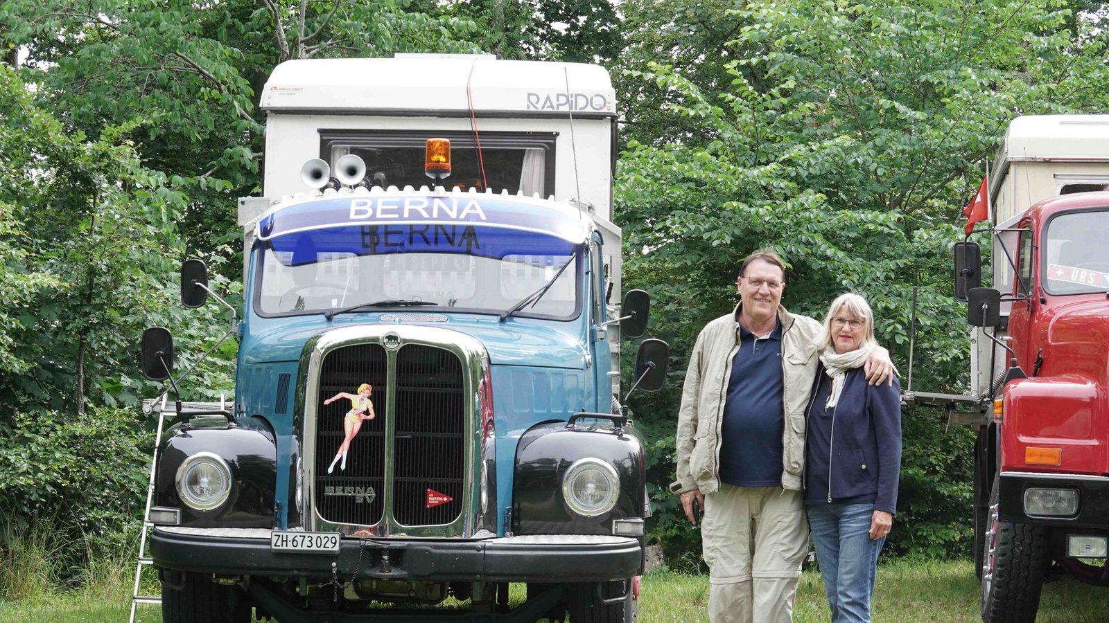 Weitere Bilder vom Lkw-Oldtimertreffen auf der Schwäbischen Alb.Foto: Andreas Rosar Fotoagentur-Stuttg